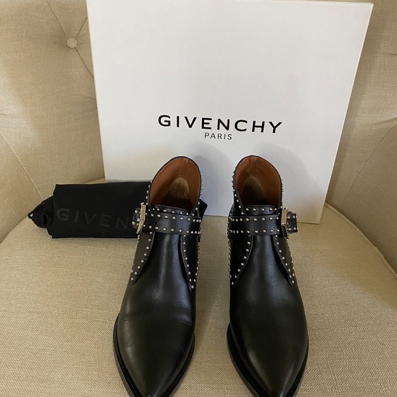 597807_c86c1c96ac0448ccb64873c  Givenchy Elegant Studs Pointy Toe Boot size 7